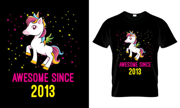 Awesome Since 2013 T-Shirt