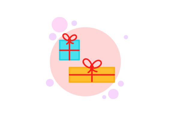 Birthday Funny Event Icons Graphics for Local Business Branding