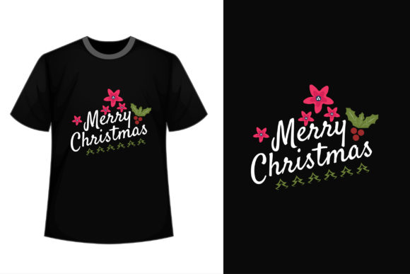 Christmas Everyone Flower Women T Shirt