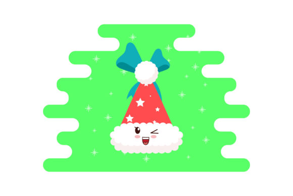 Christmas Funny Kawaii Graphics for Crafters