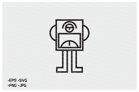 Cute Funny Monster Graphics for Branding and Design