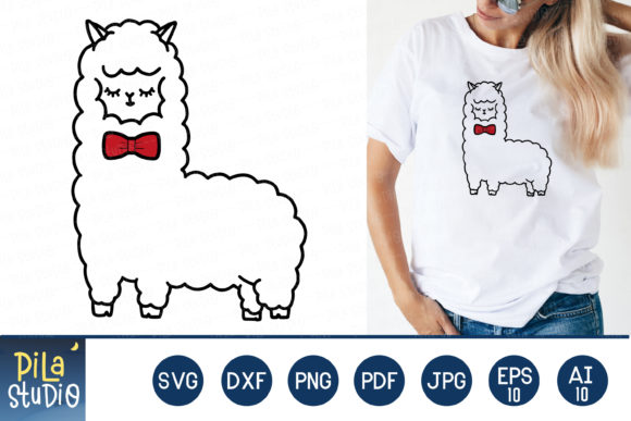 Fun Llama Graphics for Creative Publishers
