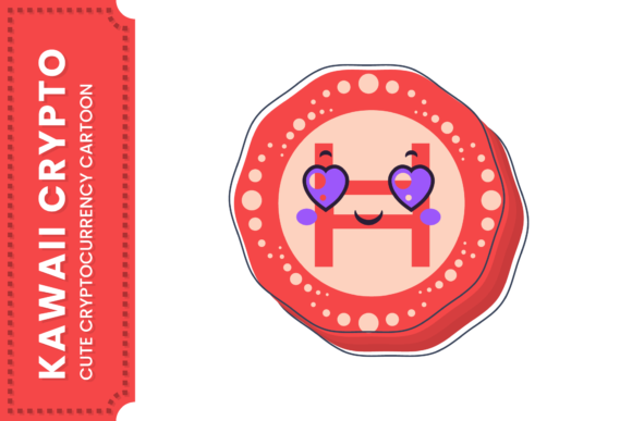 Kawaii Crypto Icon for Graphics and Freebies