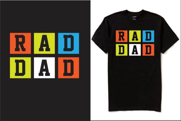 Rad Dad Graphic Design for Local Branding