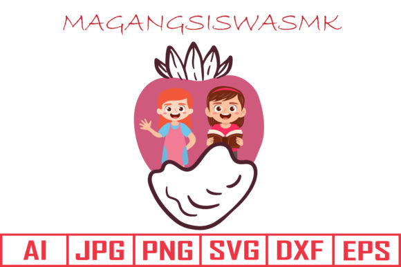 Valentine Vector Icon - Funny Kids Graphics Freebies